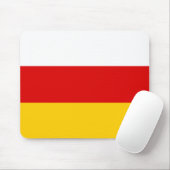 Vlag van Zuid-Ossetië Muismat (Met muis)