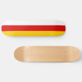 Vlag van Zuid-Ossetië Persoonlijk Skateboard (Horizontaal)