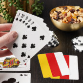 Vlag van Zuid-Ossetië Pokerkaarten (Insitu)