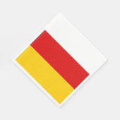 Vlag van Zuid-Ossetië Servet (Hoek)
