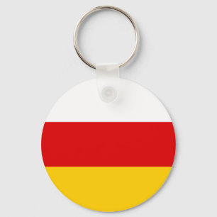 Vlag van Zuid-Ossetië Sleutelhanger