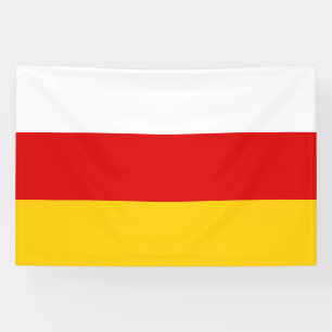 Vlag van Zuid-Ossetië Spandoek