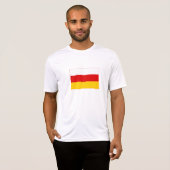 Vlag van Zuid-Ossetië T-shirt (Voorkant volledig)