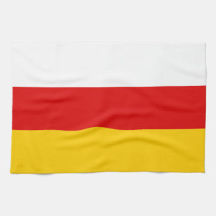 Vlag van Zuid-Ossetië Theedoek