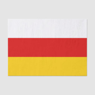 Vlag van Zuid-Ossetië Tissuepapier