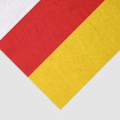 Vlag van Zuid-Ossetië Tissuepapier (Detail)