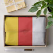 Vlag van Zuid-Ossetië Tissuepapier (Geschenk)