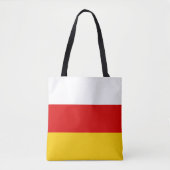 Vlag van Zuid-Ossetië Tote Bag (Voorkant)