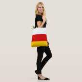 Vlag van Zuid-Ossetië Tote Bag (Op model)