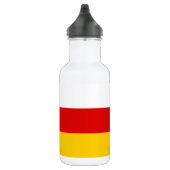 Vlag van Zuid-Ossetië Waterfles (Rechts)