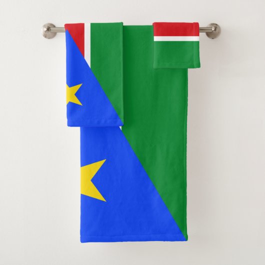 Vlag van Zuid-Soedan Bad Handdoek (Insitu)