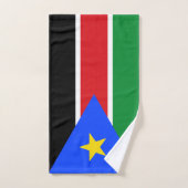Vlag van Zuid-Soedan Bad Handdoek (Handdoek)