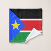 Vlag van Zuid-Soedan Bad Handdoek (Wasdoekje)