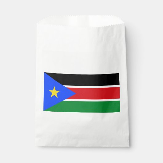 Vlag van Zuid-Soedan Bedankzakje (Voorkant)