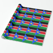 Vlag van Zuid-Soedan Cadeaupapier (Uitgerold)