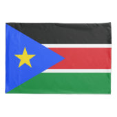 Vlag van Zuid-Soedan Kussensloop (Achterkant)