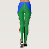 Vlag van Zuid-Soedan Leggings (Achterkant)