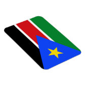 Vlag van Zuid-Soedan Magneet (Rechterzijde)