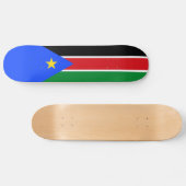 Vlag van Zuid-Soedan Persoonlijk Skateboard (Horizontaal)
