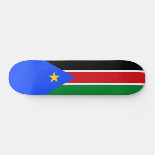 Vlag van Zuid-Soedan Persoonlijk Skateboard (Horizontaal)