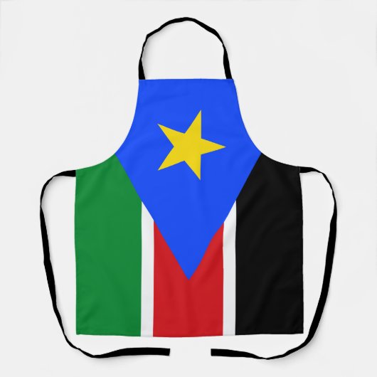 Vlag van Zuid-Soedan Schort (Voorkant)