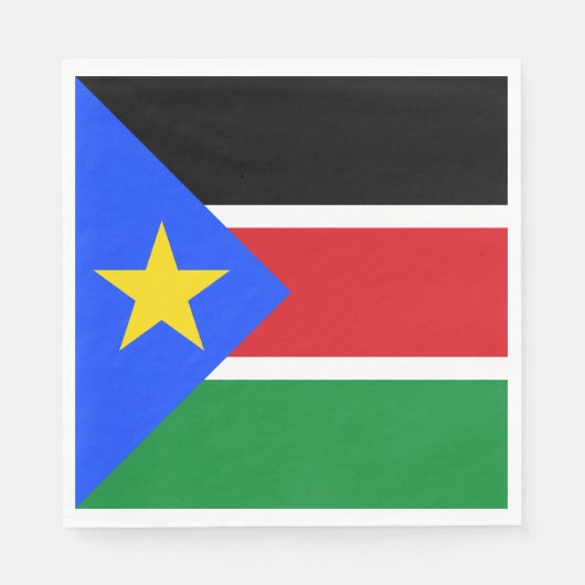 Vlag van Zuid-Soedan Servet (Voorkant)