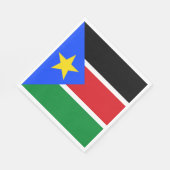 Vlag van Zuid-Soedan Servet (Hoek)