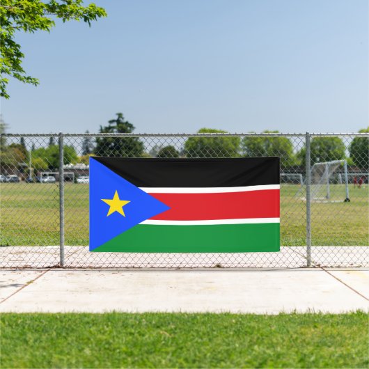 Vlag van Zuid-Soedan Spandoek (Insitu)