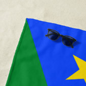 Vlag van Zuid-Soedan Strandlaken (In situ)
