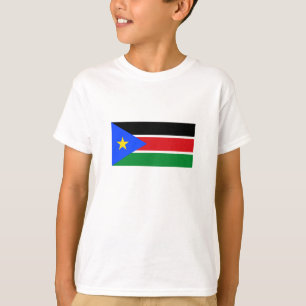Vlag van Zuid-Soedan T-shirt