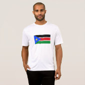 Vlag van Zuid-Soedan T-shirt (Voorkant volledig)