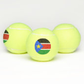 Vlag van Zuid-Soedan Tennisballen (Multi)