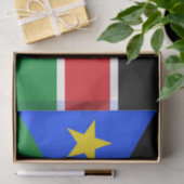 Vlag van Zuid-Soedan Tissuepapier (Geschenk)