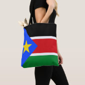 Vlag van Zuid-Soedan Tote Bag (Dichtbij)