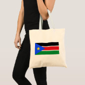 Vlag van Zuid-Soedan Tote Bag (Voorkant (product))
