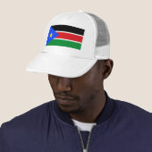 Vlag van Zuid-Soedan Trucker Pet (In situ)