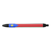 Vlag van Zuid-Soedan Zwarte Inkt Pen (Voorkant)