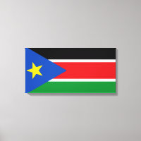 Vlag van Zuid-Sudan (Afrika)