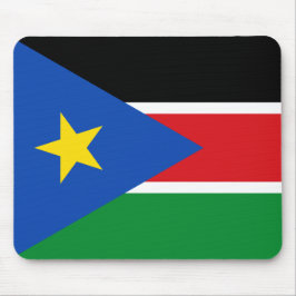 Vlag van Zuid-Sudan (Afrika) Muismat