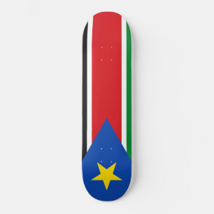 Vlag van Zuid-Sudan (Afrika) Persoonlijk Skateboard
