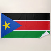 Vlag van Zuid-Sudan (Afrika)