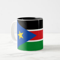 Vlag van Zuid-Sudan (Afrika)