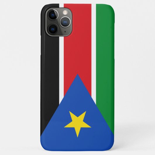 vlag van zuid-sudan Case-Mate iPhone case (Achterkant)