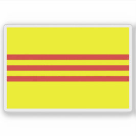 Vlag van Zuid-Vietnam (1955-1975) Sticker