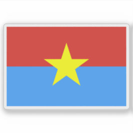 Vlag van Zuid-Vietnam (1975-1976) Sticker