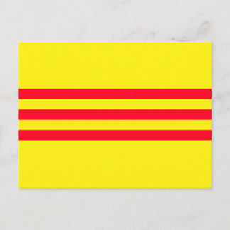 Vlag van Zuid-Vietnam Briefkaart