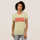 Vlag van Zuid-Vietnam T-shirt (Voorkant volledig)