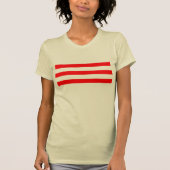Vlag van Zuid-Vietnam T-shirt (Voorkant)