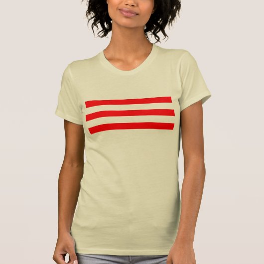 Vlag van Zuid-Vietnam T-shirt (Voorkant)