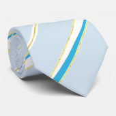 vlag van Zurich strees Stropdas (Opgerold)